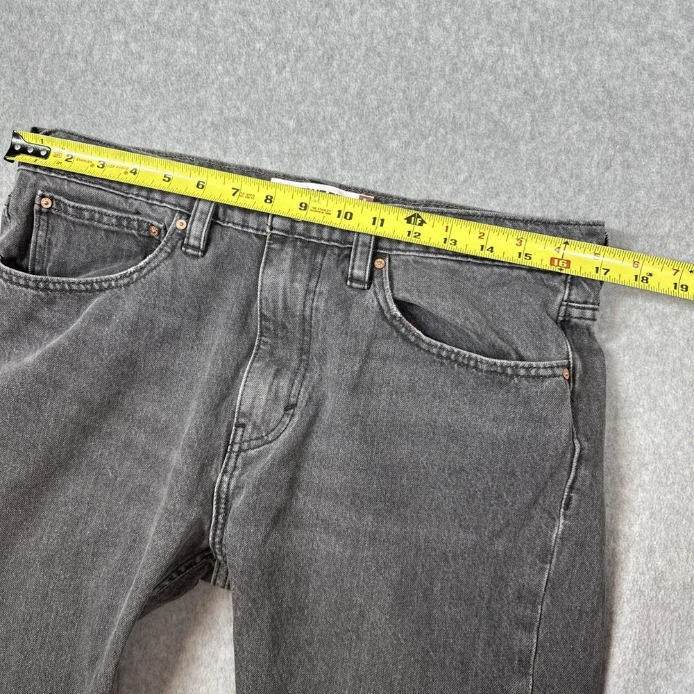 Levis 514 Jeans Men's Straight Leg Black Stretch Denim Casual 5-Pocket‎ 34x32